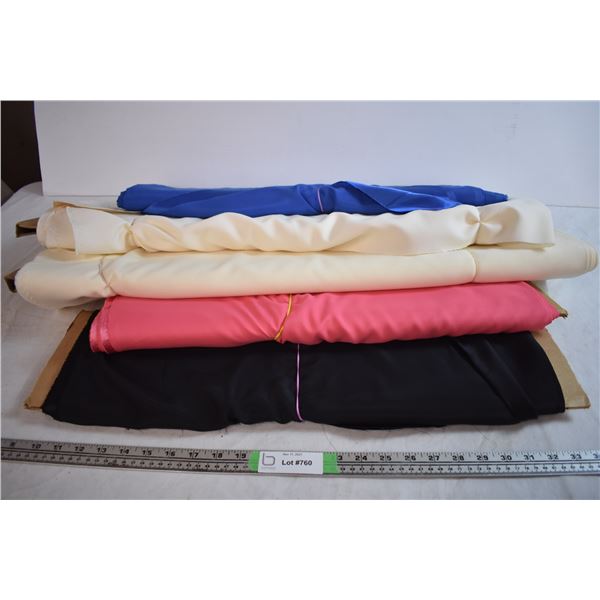 (5) Fabric Rolls