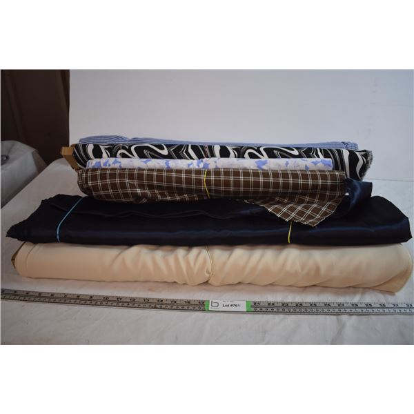 (6) Fabric Rolls