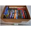 Image 1 : Box of Clive Cussler Novels