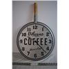 Image 1 : Tin Frying Pan Wall Clock -works