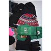 Image 4 : Toques, Rider items, Mittens, Socks, and Wetskin Pants