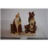 Image 1 : (2) Santa Figures