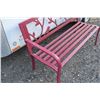 Image 3 : *Red Metal Bench