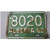 Image 2 : 1962 alberta plate
