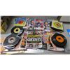 Image 1 : entertainment magazines + misc records