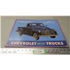 Image 1 : 1950 chev truck tin sign 12.5*17.5