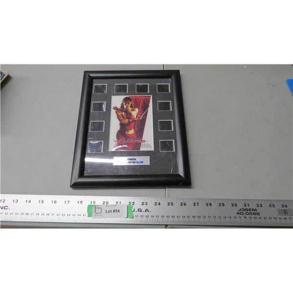 Joker productions Elektra limited edition plaque with certificate - in frame