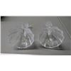 Image 3 : frosted glass santa claus bells