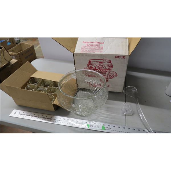 26pc crystal fruit punch set