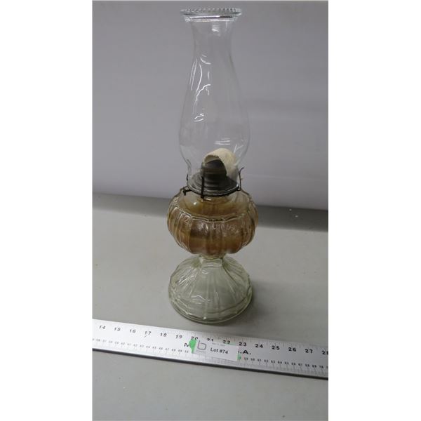 vintage oil lamp
