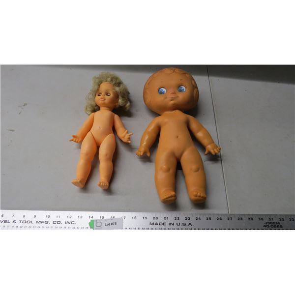 regal, blue box vintage dolls