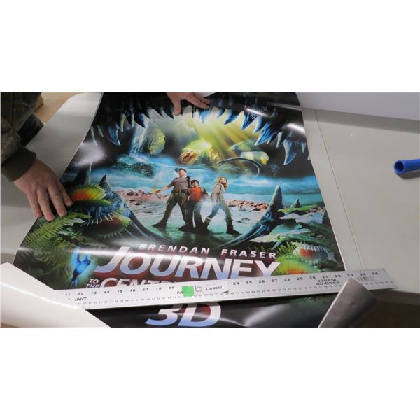 (8) movie posters - journey to the center of the earth + others