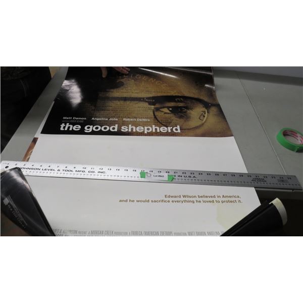 (8) movie posters - the good shepherd + others