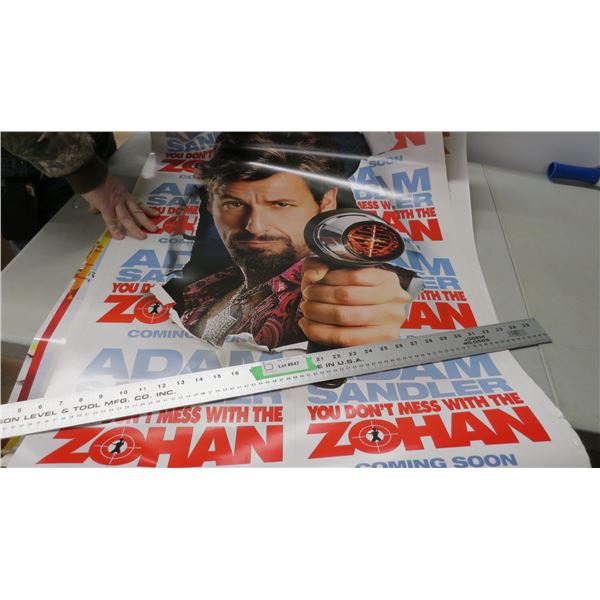 (6) movie posters - don't mess with the zohan + others