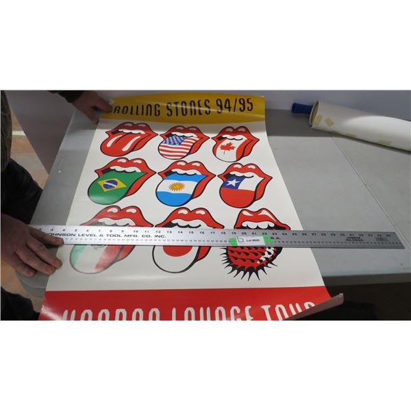 rolling stones 94/95 posters