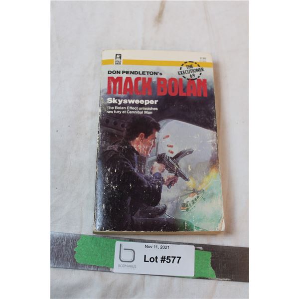 1st edition “Skysweeper” by Mach Bolan