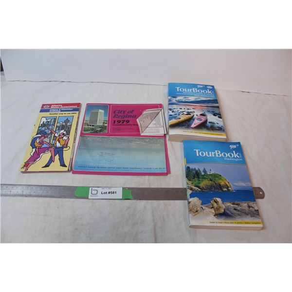 AAA Tour books, Street maps