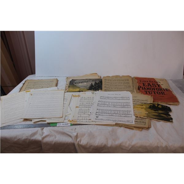Vintage Sheet music
