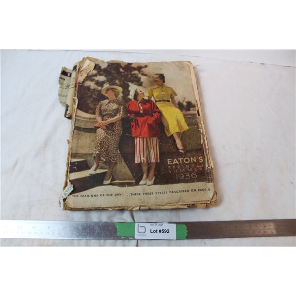 Eaton’s 1936 Spring/Summer catelouge