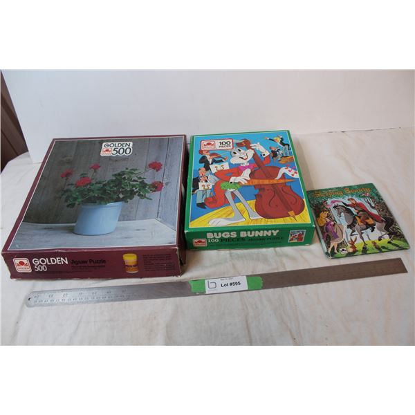 Vintage puzzles, Sleeping beauty picture book