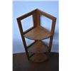 Image 1 : Folding Wooden Corner Shelf (39" Tall)