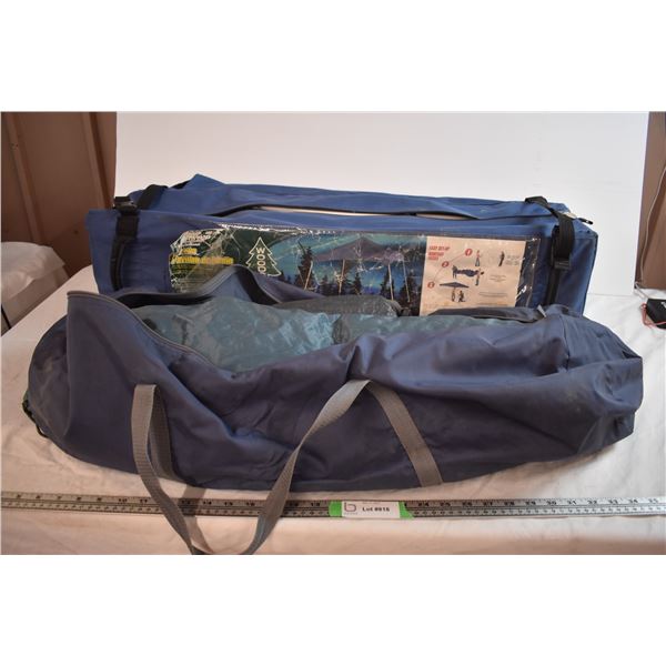 *Woods Folding Gazebo With Tent (No Poles)( camp smoke aroma)