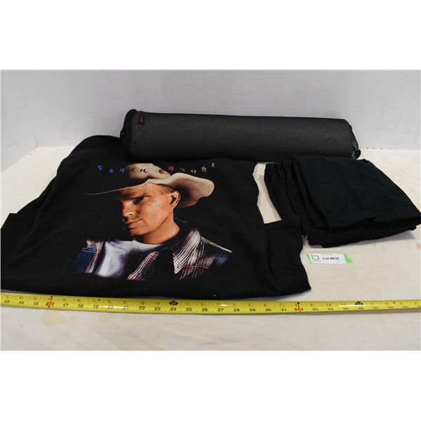 Nike Yoga Mat, Garth Brooks Concert T-Shirt & Pillow Cases