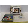 Image 1 : Electronic Picture Frame, Folding Bucket & Precious Moments Snow Globe