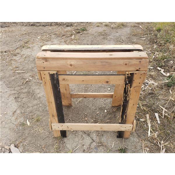 Wooden Saddle Stand