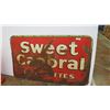 Image 1 : sweet caporal tin sign 59x36 (single sided)