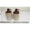 Image 1 : (2) Stoneware Jugs (have hairline cracks)