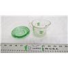 Image 1 : vintage glass ashtray + cup