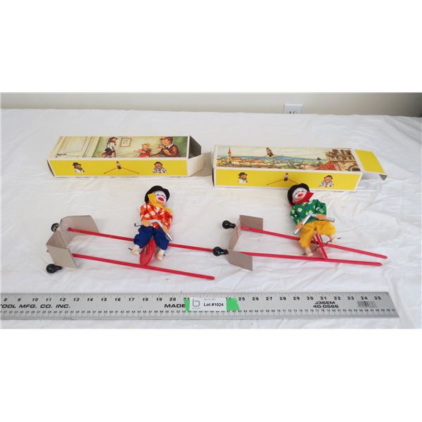 2X The Money - New old stock - Tin Toy "Billy Balancer" (made in west germany)