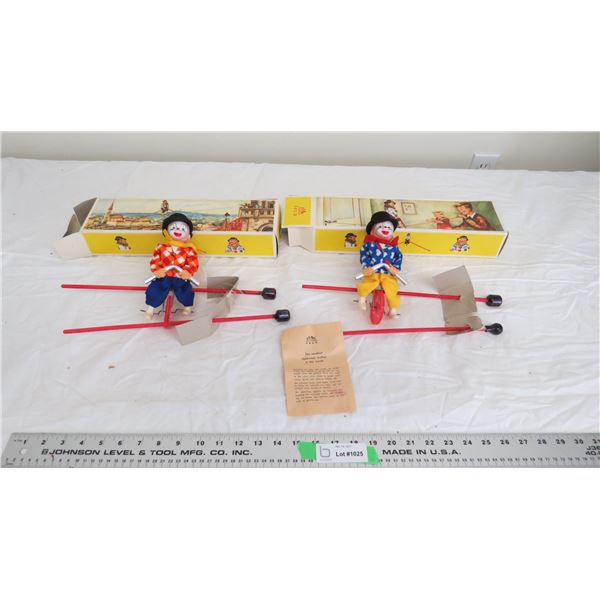 2X The Money - New old stock - Tin Toy "Billy Balancer" (made in west germany)