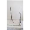 Image 1 : 2X The Money - lightning rods with globes (missing spacers) 36"