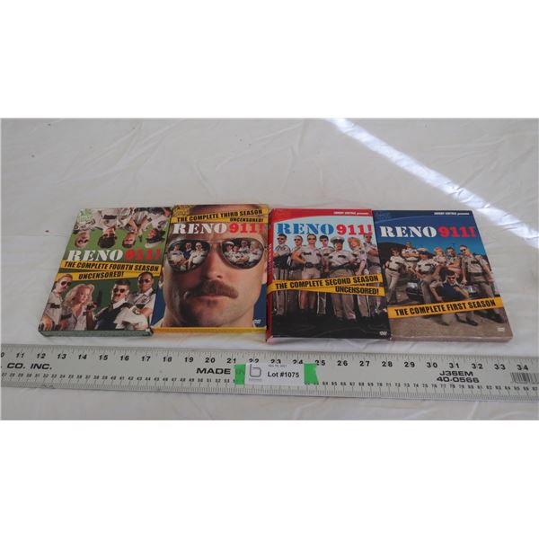 DVD set - 4 seasons Reno 911