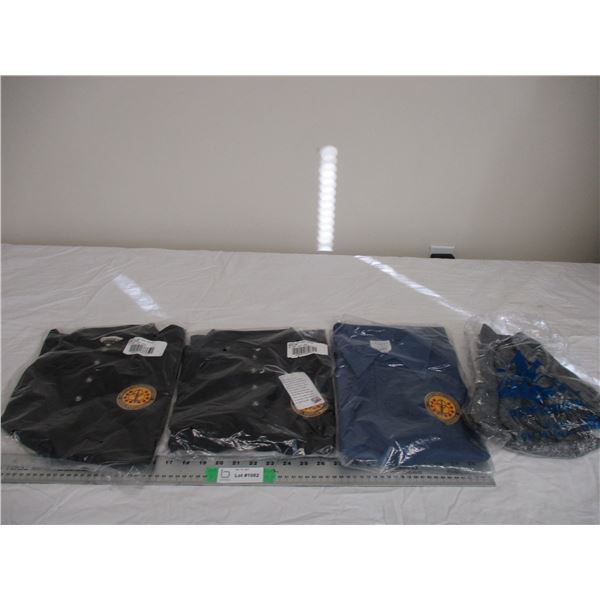 Small Medium polo shirts (4) canadian forces