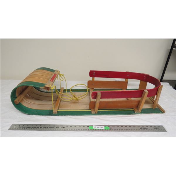 Vintage Torpedo Kids Sleigh (40" long)