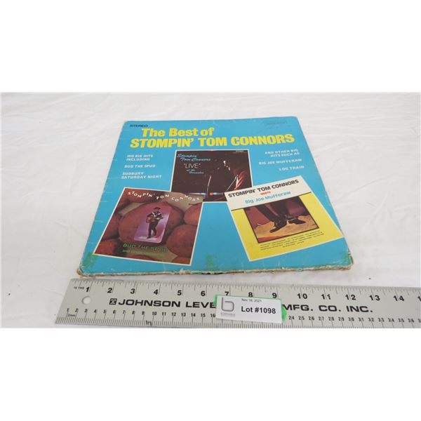 The best of stompin tom connors record (has scratches)