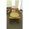 Image 1 : vintage wooden chair + pillow (CNR?)