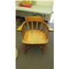 Image 3 : vintage wooden chair + pillow (CNR?)