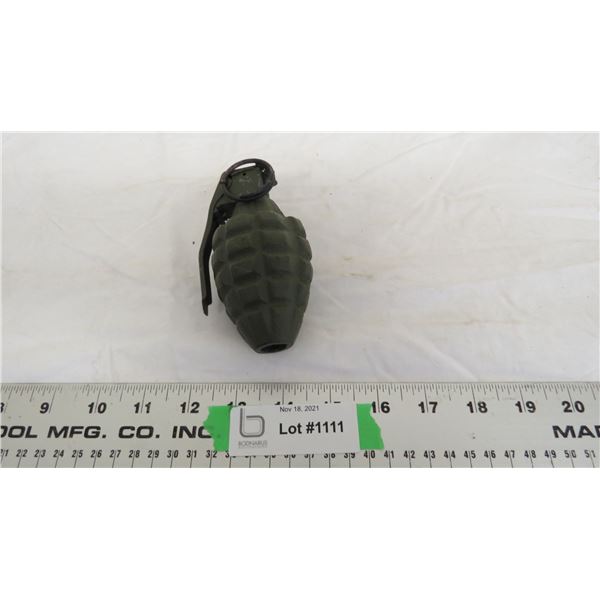 practive grenade pineapple (hollowed out)