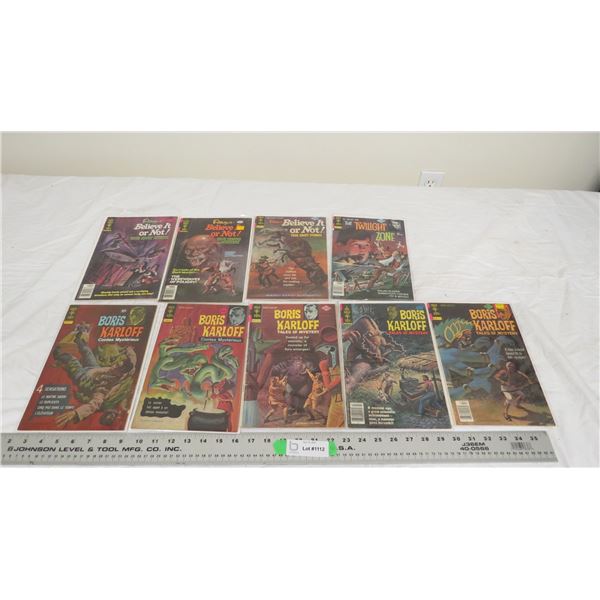 (9) Gold Key 25,30,35,40 cent comics