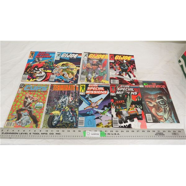 (9) Marvel, DC, Dark Horse, NOW comics - $1.00 - 1.75 cover prices