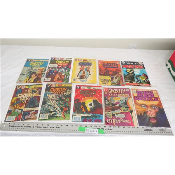 (10) Charlton Comics 15,30,40,50,60cent + DC + Kitchen sink