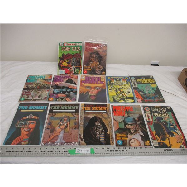 (12) assorted comics
