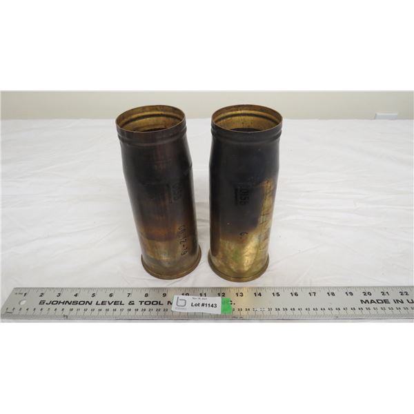 2X The Money - Empty shell casings (9" tall) 1979