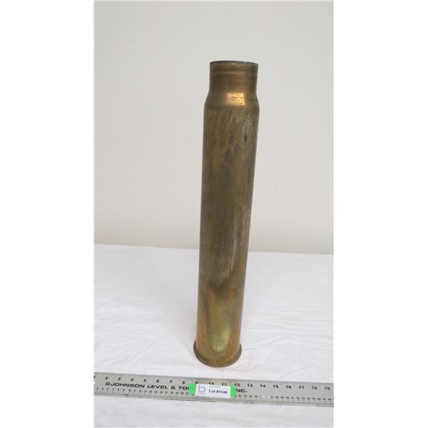 empty shell casing (23" tall - 4.5" base)