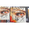 Image 5 : Buck Cherry Autographed items - stapled posters (3) and CD inserts