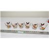 Image 1 : (6) Decorative pheasant design glasses